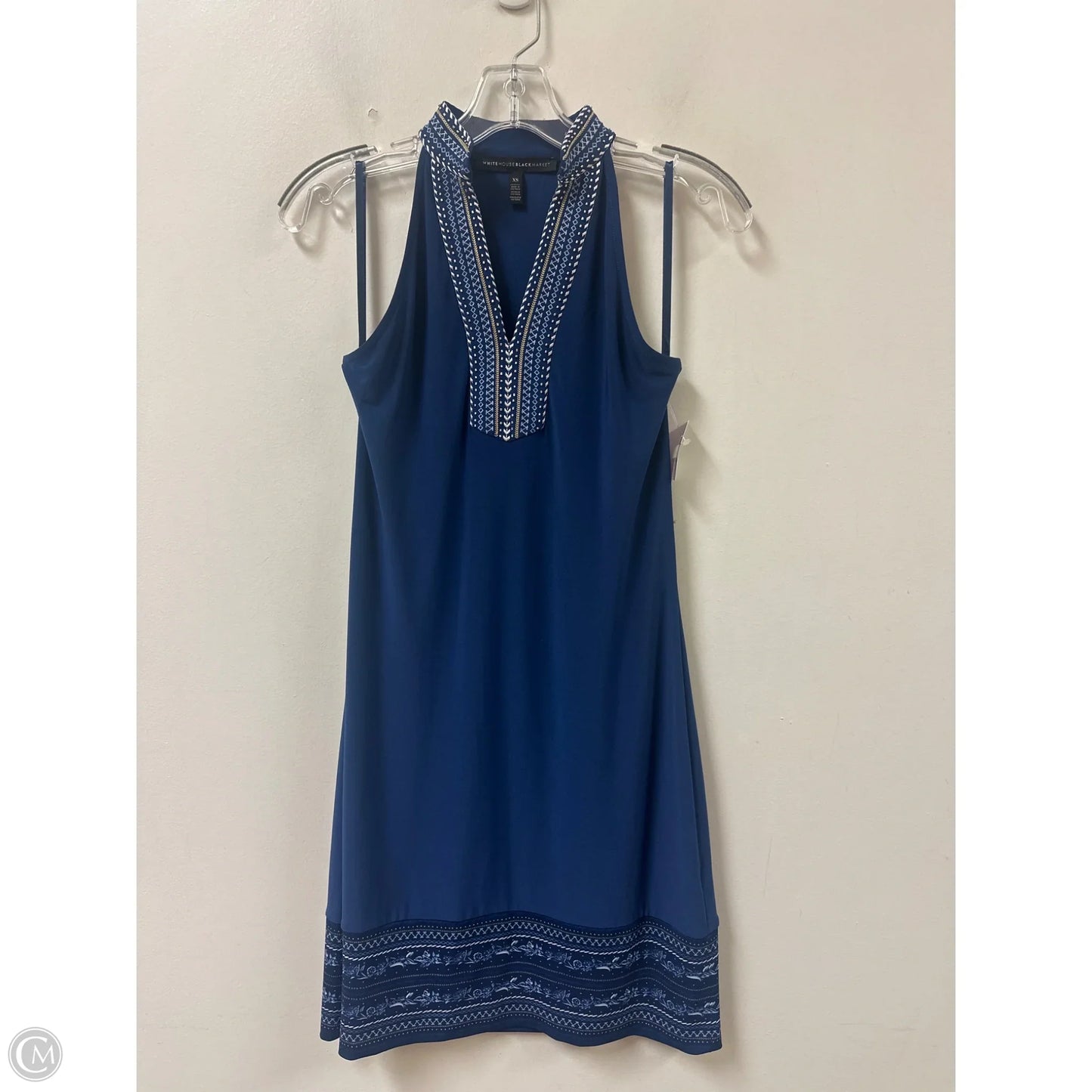 Dress Casual Short By White House Black Market In Blue, Size: Xs