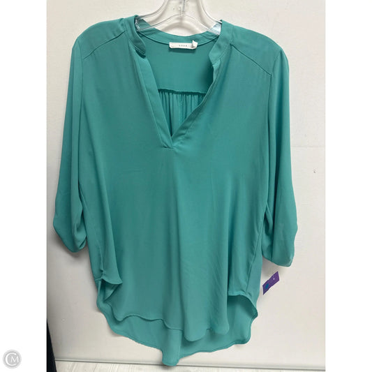 Top Long Sleeve By Lush In Green, Size: S