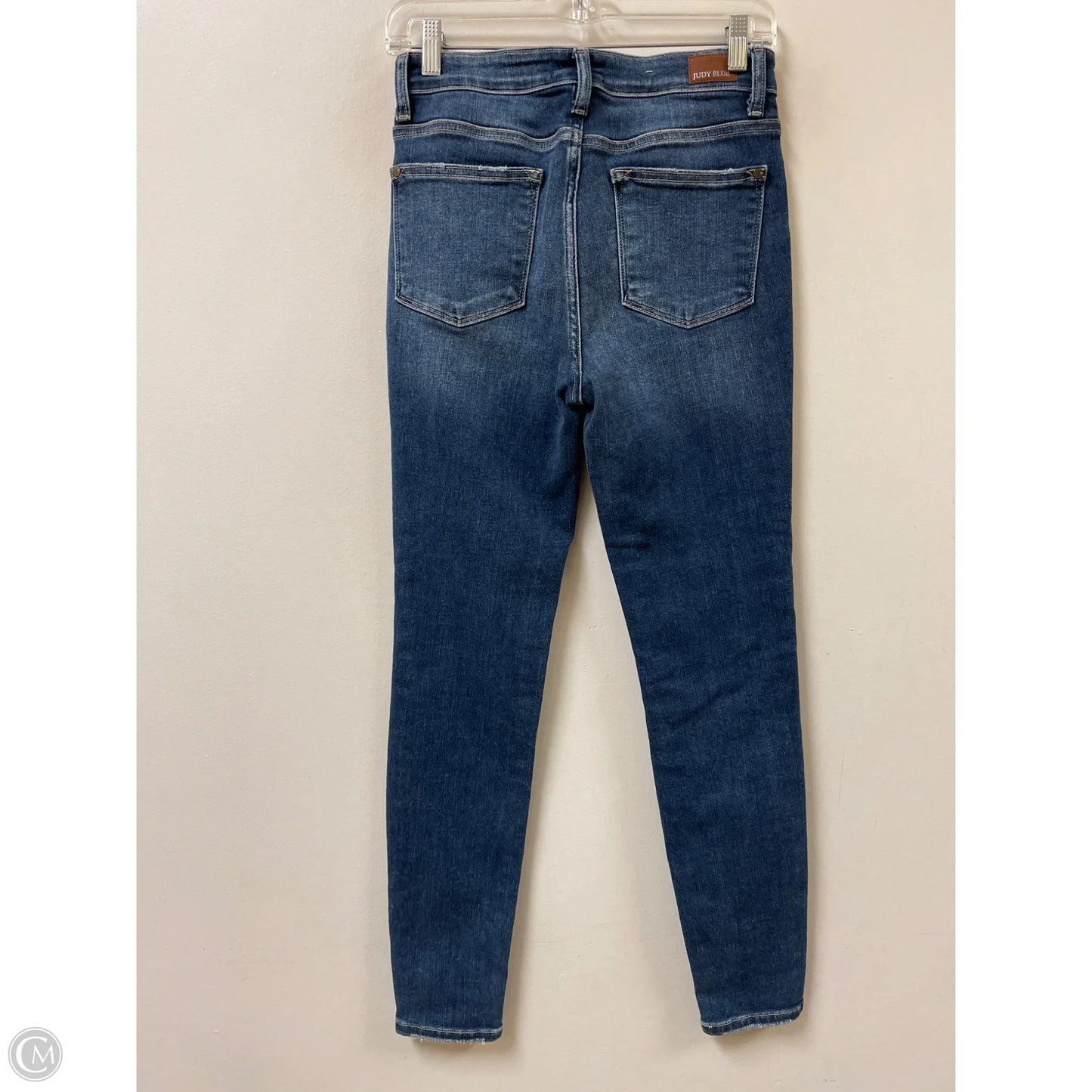Jeans Skinny By Judy Blue In Blue Denim, Size: 2