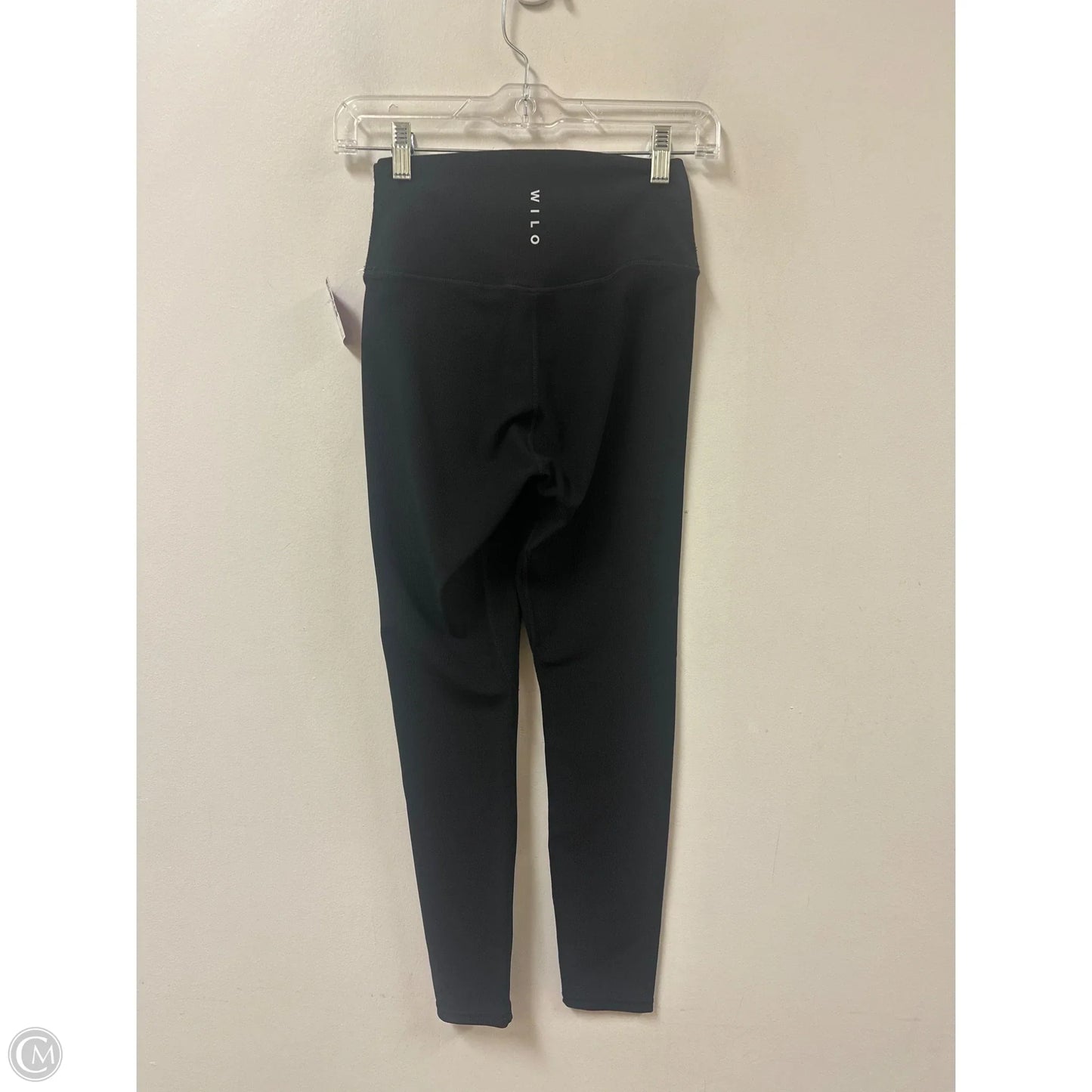Athletic Leggings By Wilo In Black, Size: M