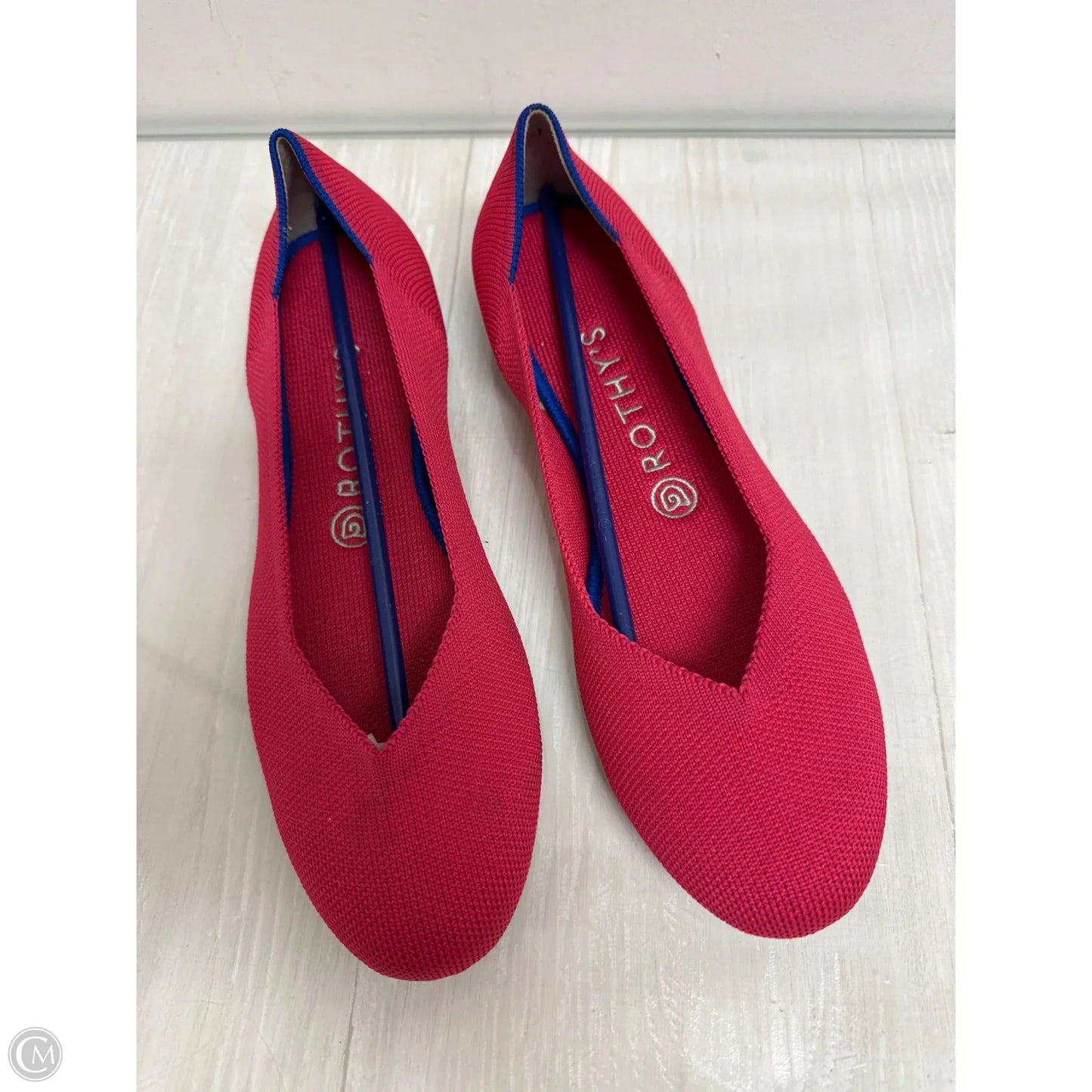 Shoes Flats By Rothys In Pink, Size: 9
