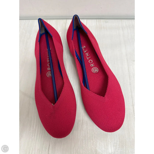Shoes Flats By Rothys In Pink, Size: 9