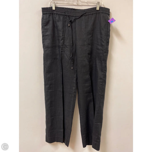 Pants Linen By Eileen Fisher In Black, Size: 2