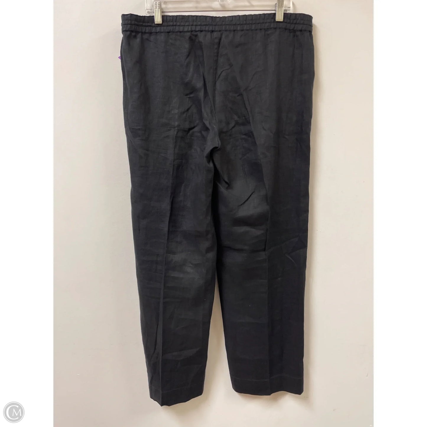 Pants Linen By Eileen Fisher In Black, Size: 2