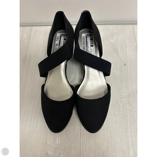 Sandals Heels Wedge By Anne Klein In Black, Size: 8.5