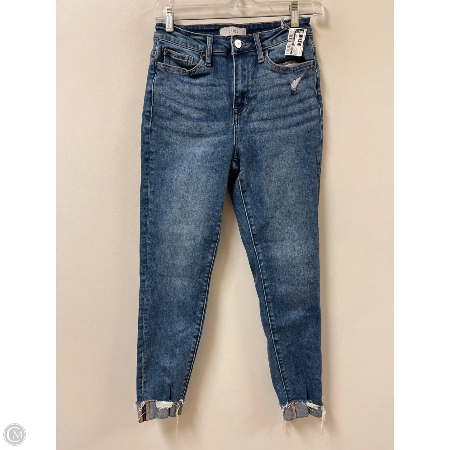 Jeans Skinny By Clothes Mentor In Blue Denim, Size: 2