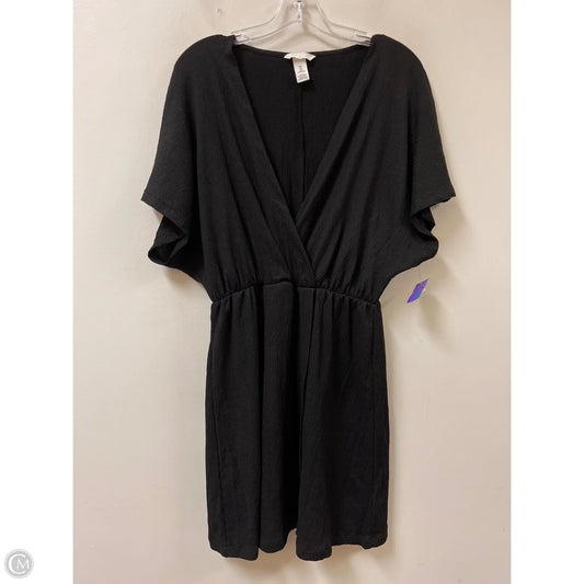 Dress Casual Short By H&m In Black, Size: L