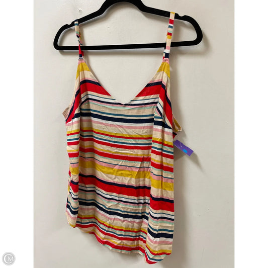 Top Sleeveless By Torrid In Multi-colored, Size: L