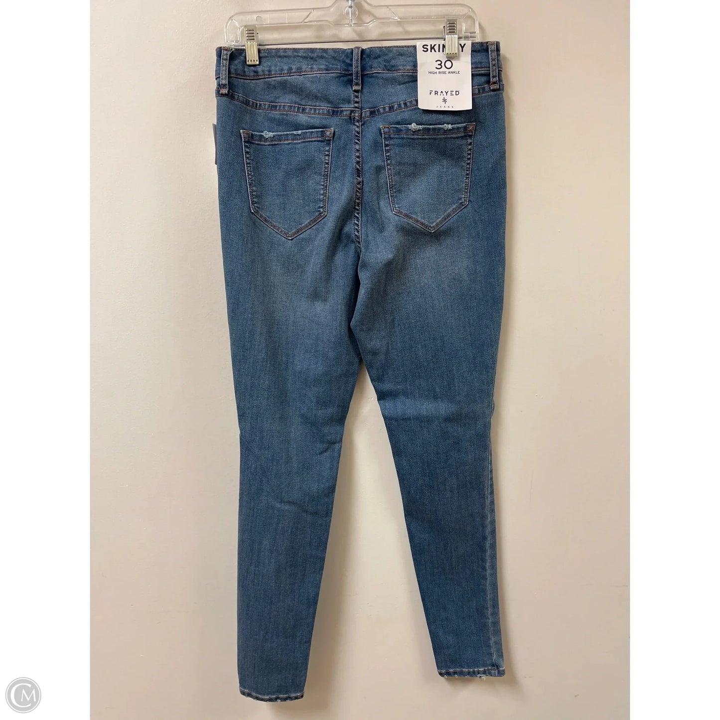 Jeans Skinny By Clothes Mentor In Blue Denim, Size: 10