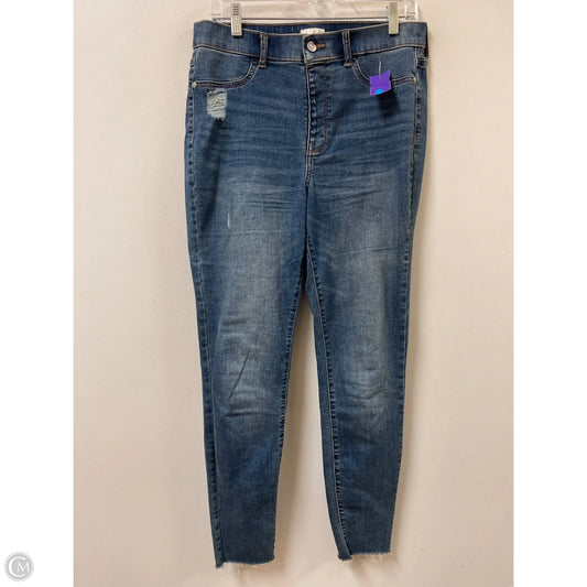 Jeans Skinny By Wonderly In Blue Denim, Size: 8