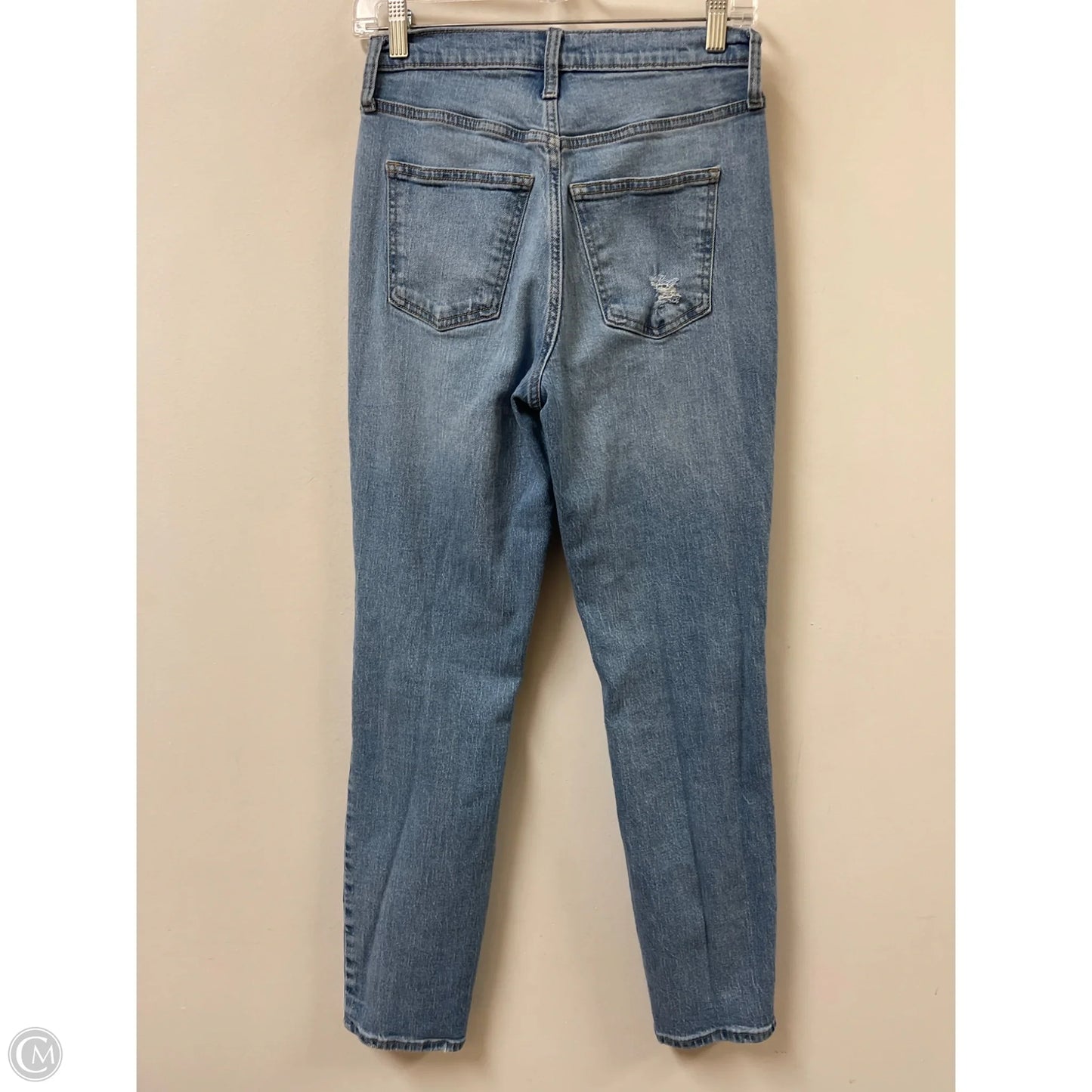 Jeans Straight By Universal Thread In Blue Denim, Size: 4