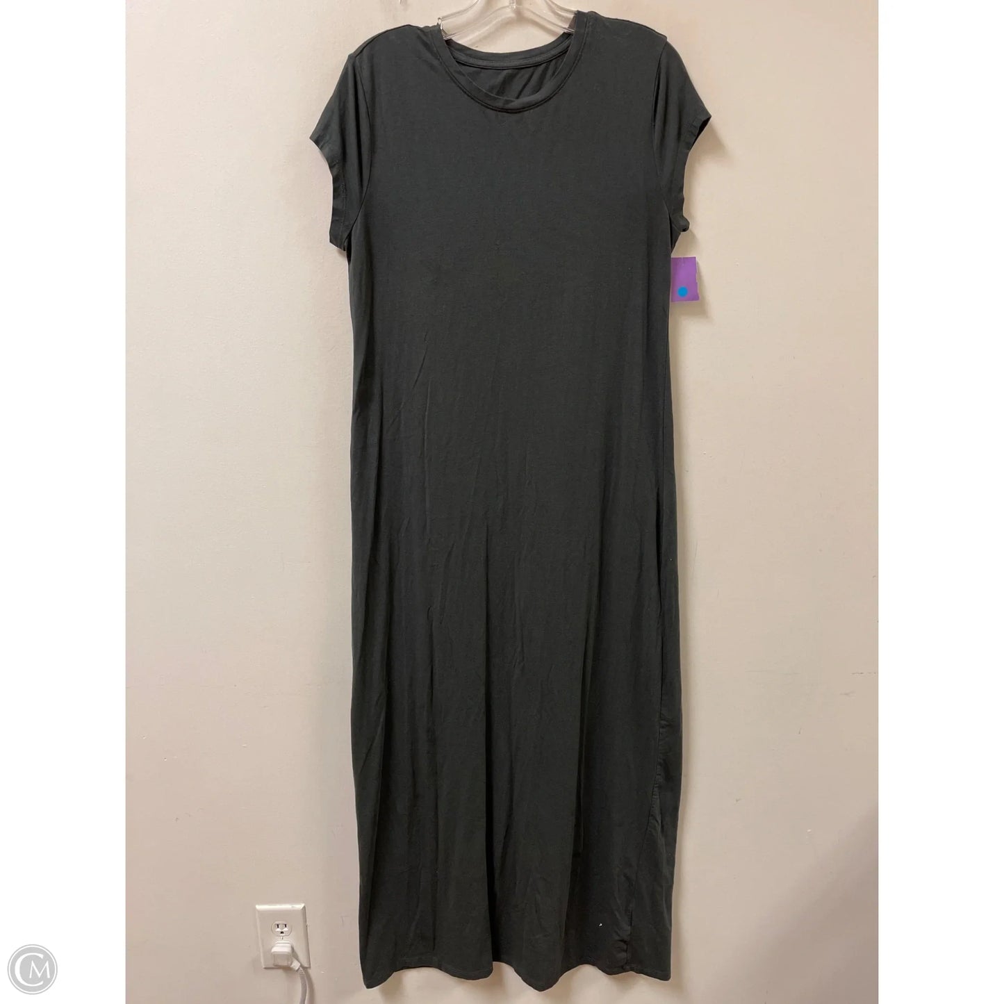 Dress Casual Maxi By A New Day In Grey, Size: L