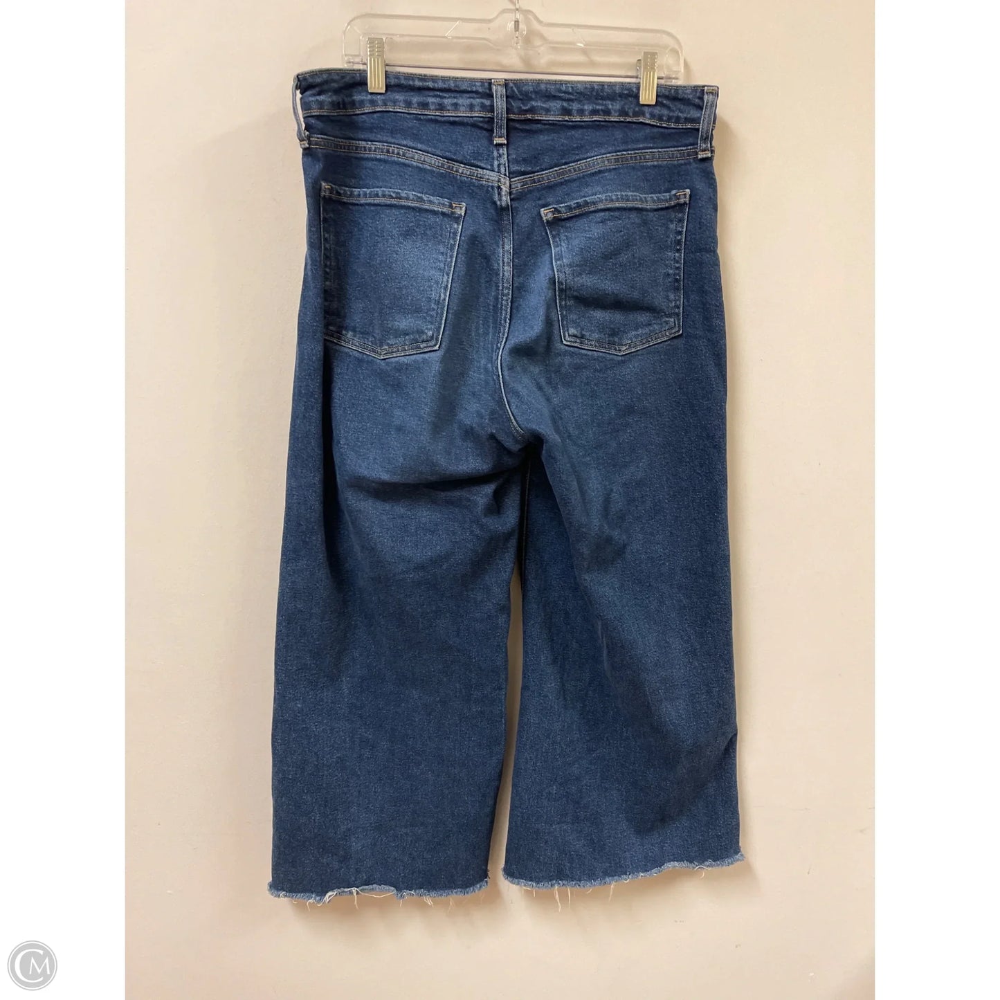 Jeans Wide Leg By Old Navy In Blue Denim, Size: 12