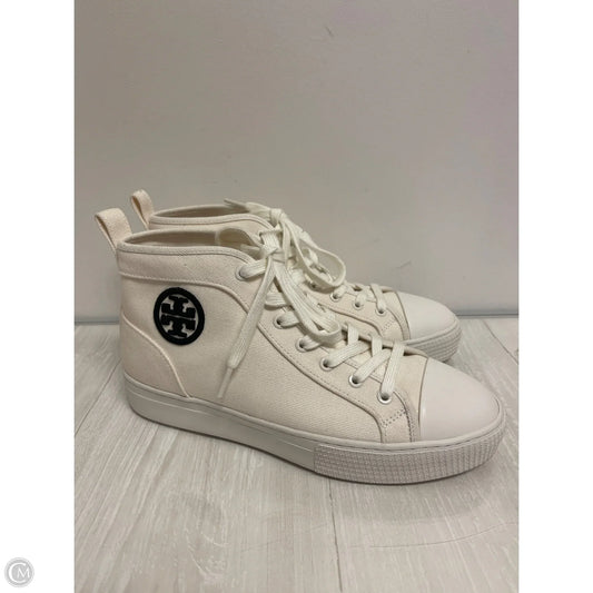 Shoes Designer By Tory Burch In Cream, Size: 8
