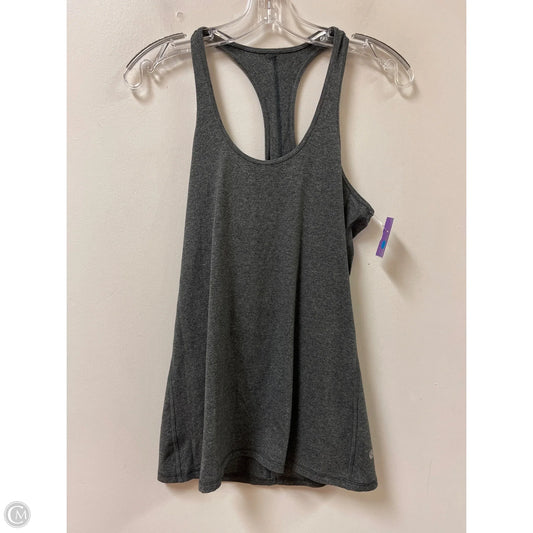 Athletic Tank Top By Lululemon In Grey, Size: M