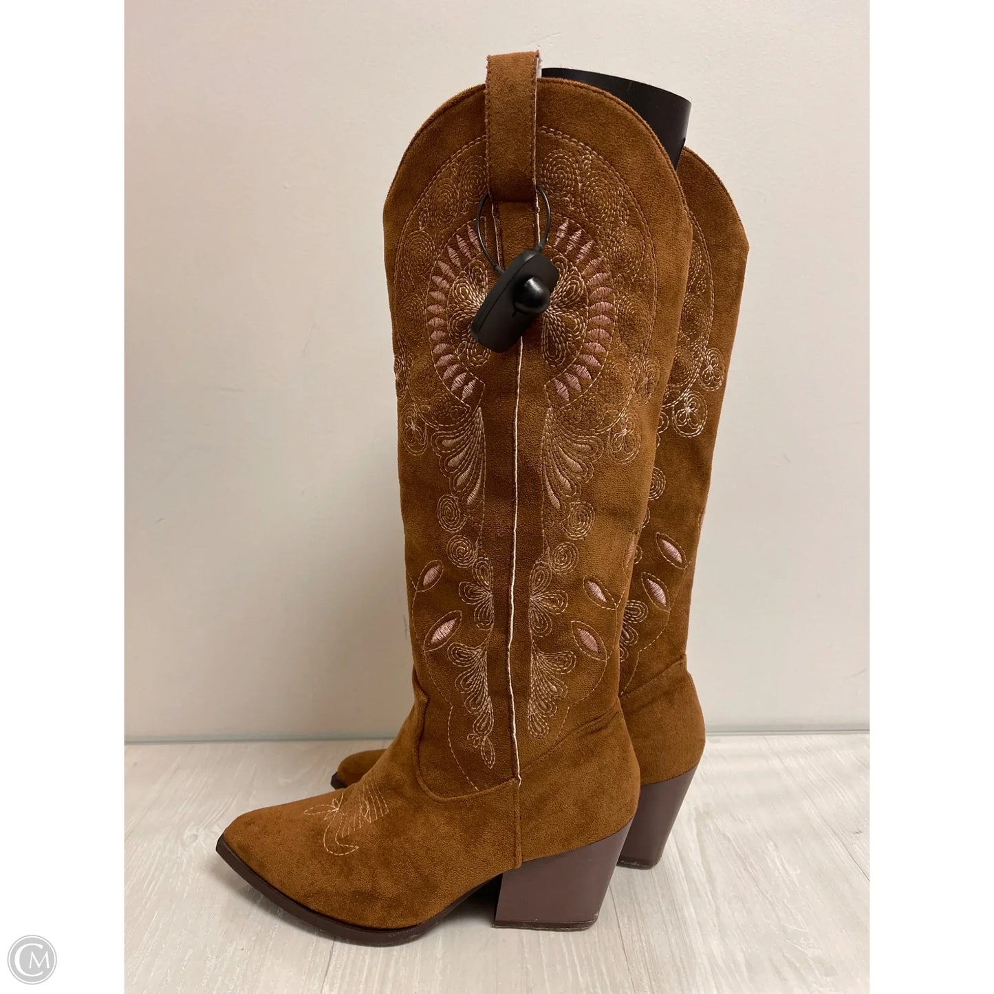 Boots Western By Clothes Mentor In Brown, Size: 11.5