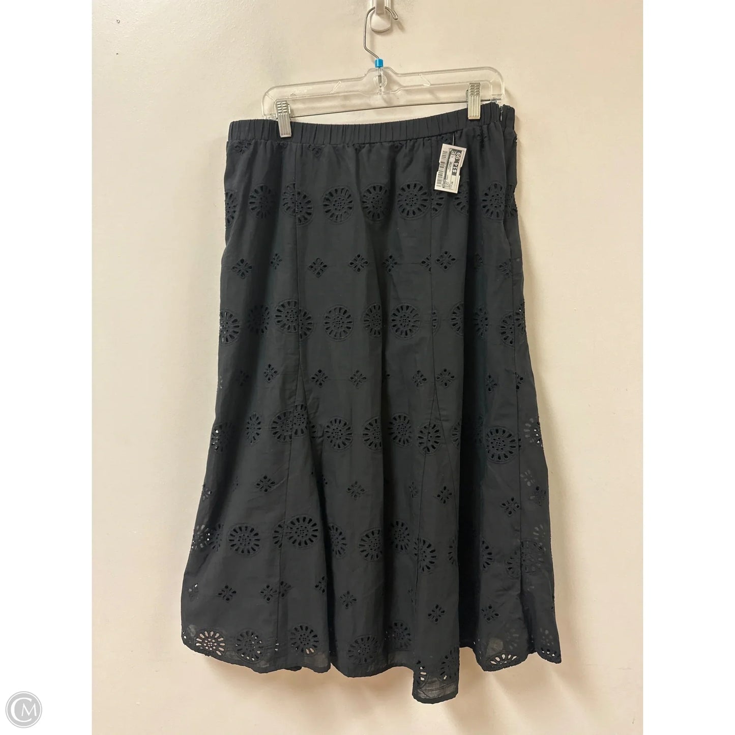 Skirt Maxi By Adiva In Black, Size: 16