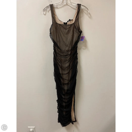 Dress Casual Maxi By Lulus In Black & Cream, Size: M