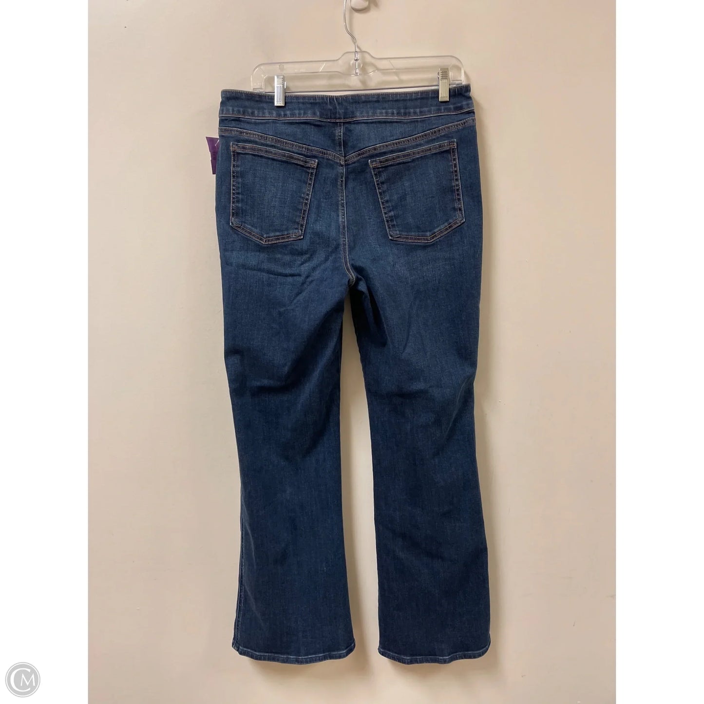 Jeans Boot Cut By Chicos In Blue Denim, Size: 10