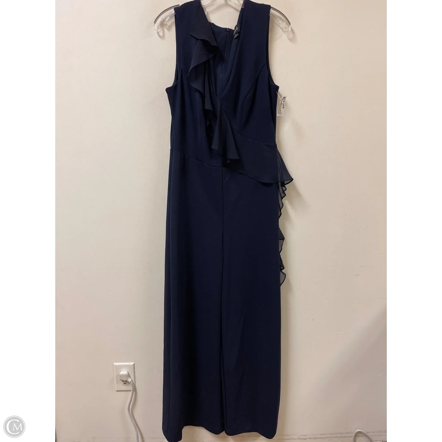 Jumpsuit By Connected Apparel In Navy, Size: L