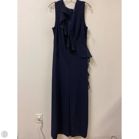 Jumpsuit By Connected Apparel In Navy, Size: L
