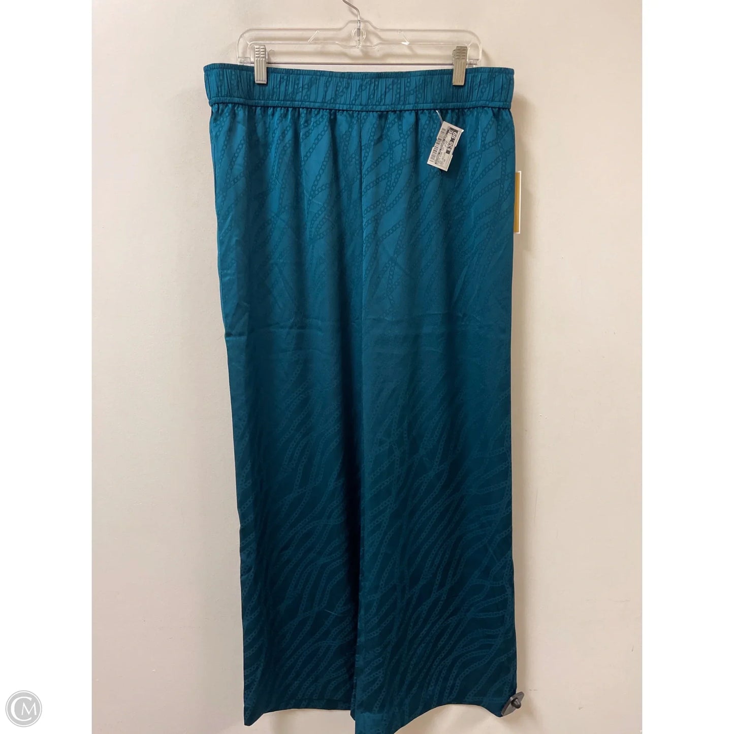 Pants Wide Leg By Michael By Michael Kors In Teal, Size: 16