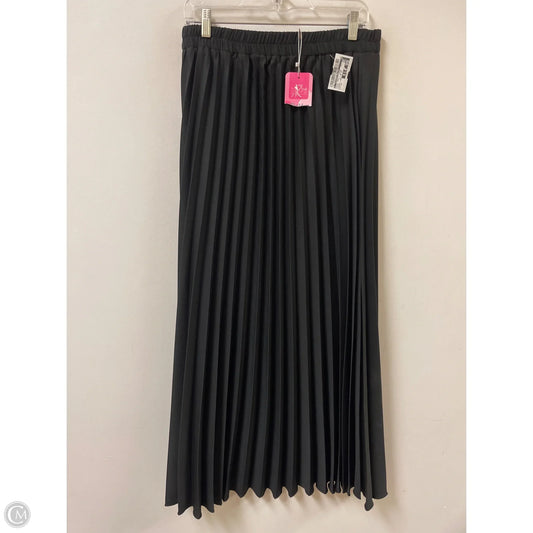 Skirt Maxi By Clothes Mentor In Black, Size: 16