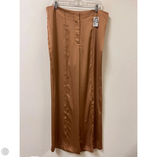 Pants Wide Leg By Express In Brown, Size: 14