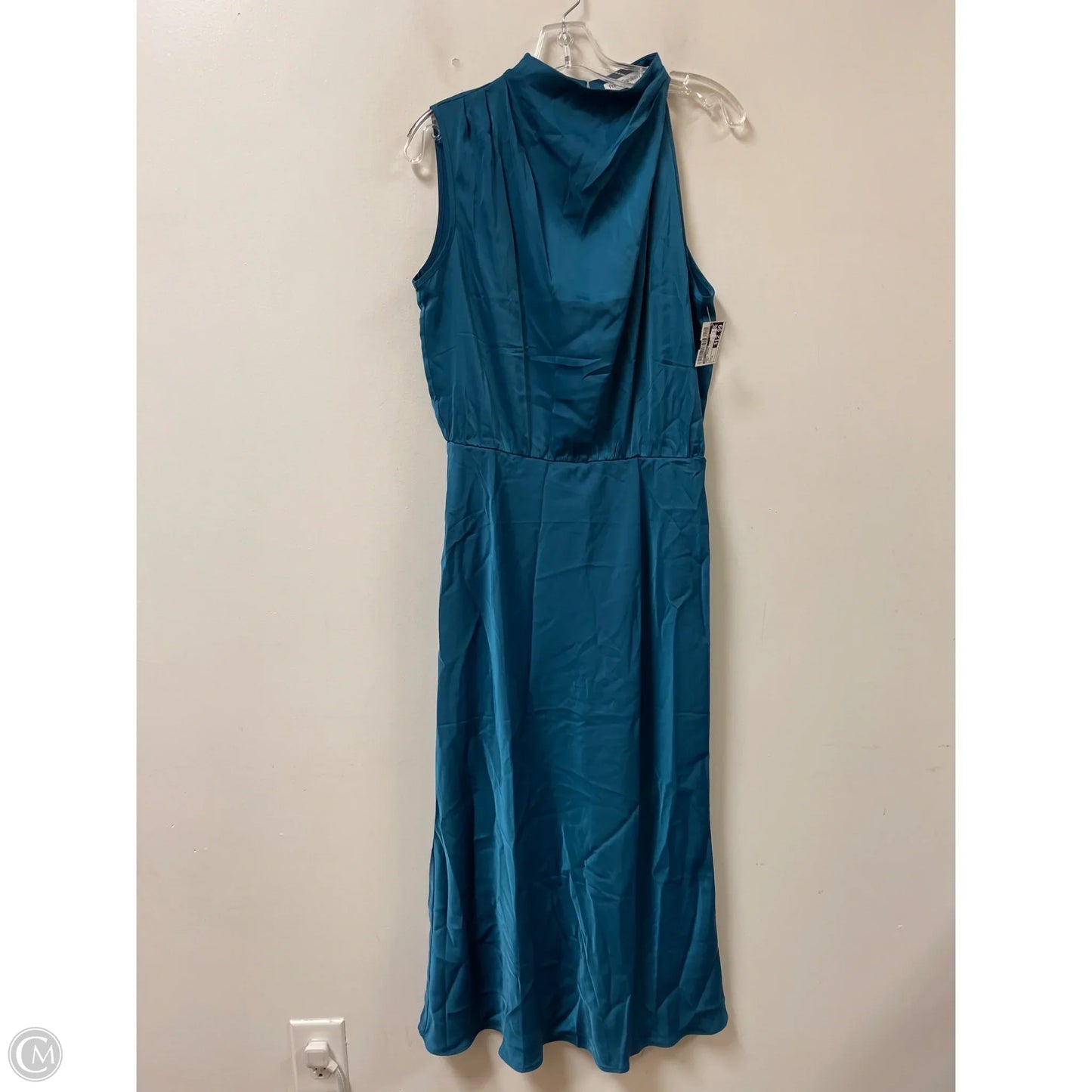 Dress Casual Midi By Prettygarden In Teal, Size: M