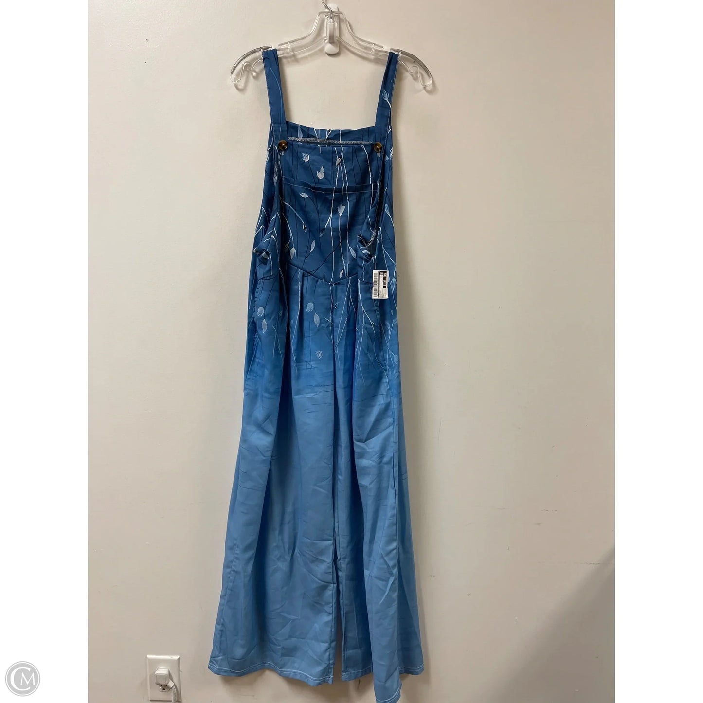 Jumpsuit By Clothes Mentor In Blue, Size: L