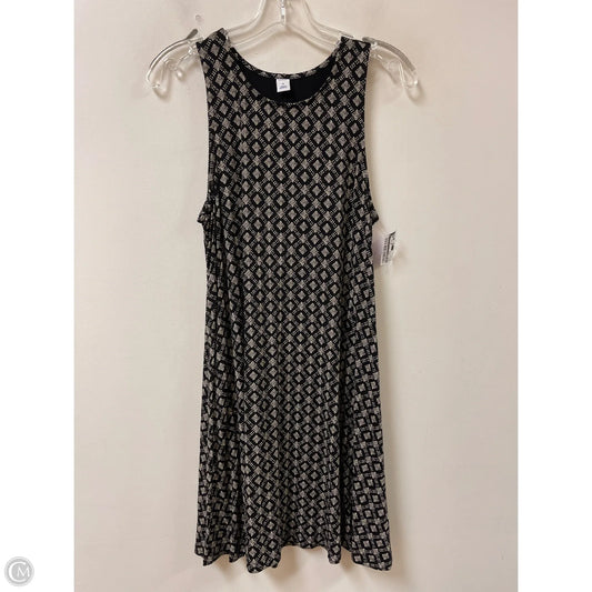 Dress Casual Short By Old Navy In Black & Cream, Size: M