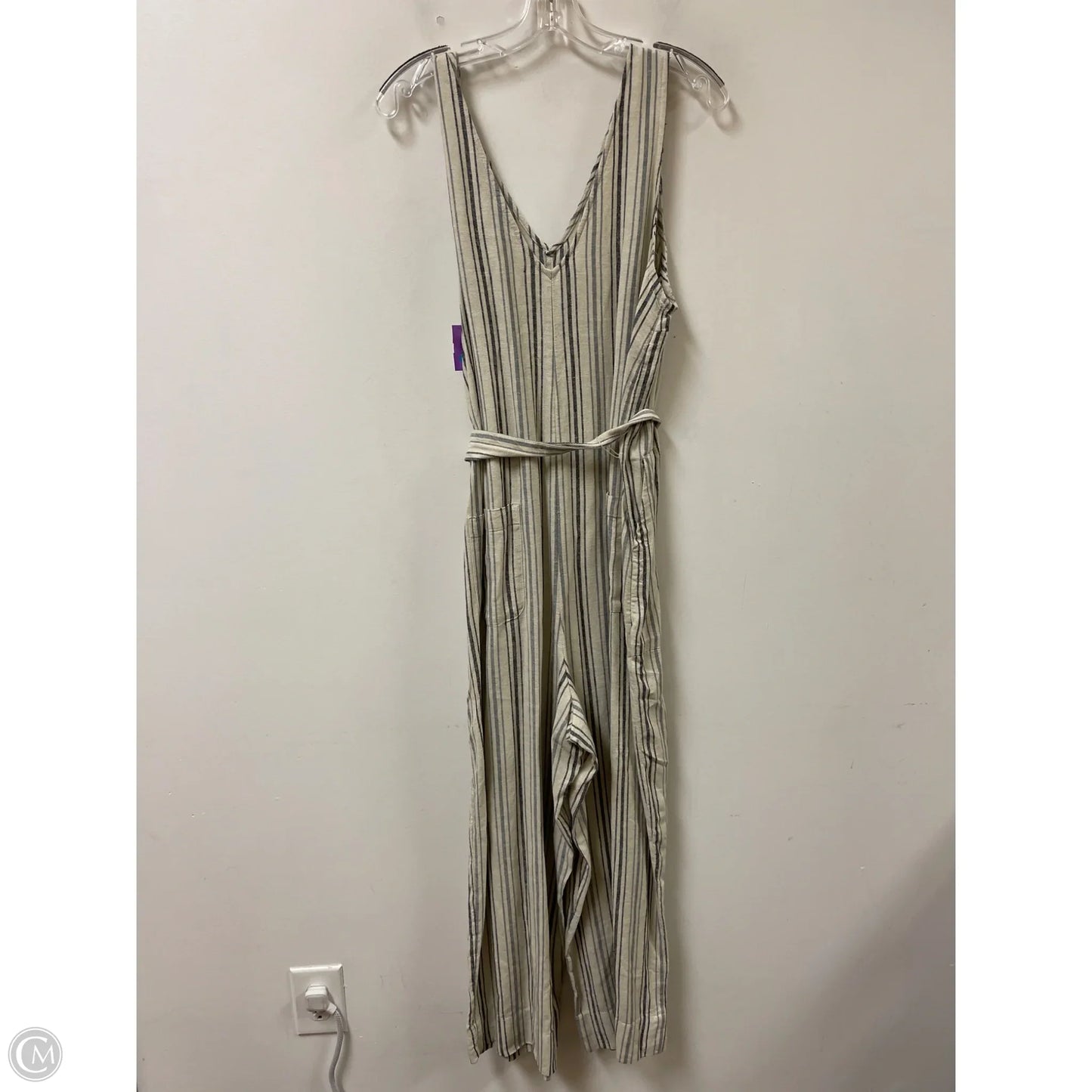 Jumpsuit By Sonoma In Striped Pattern, Size: L
