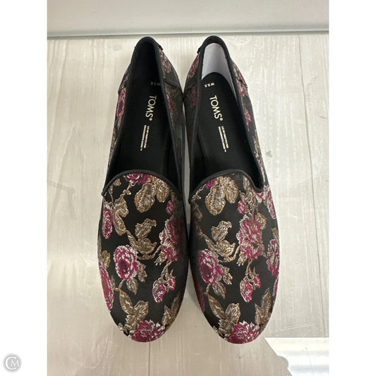 Shoes Flats By Toms In Floral Print, Size: 9.5