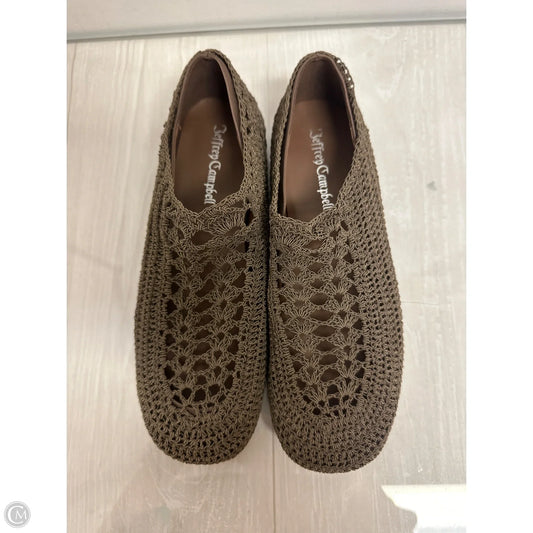 Shoes Flats By Jeffrey Campbell In Brown, Size: 9