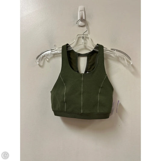 Athletic Bra By Free People In Green, Size: Xs