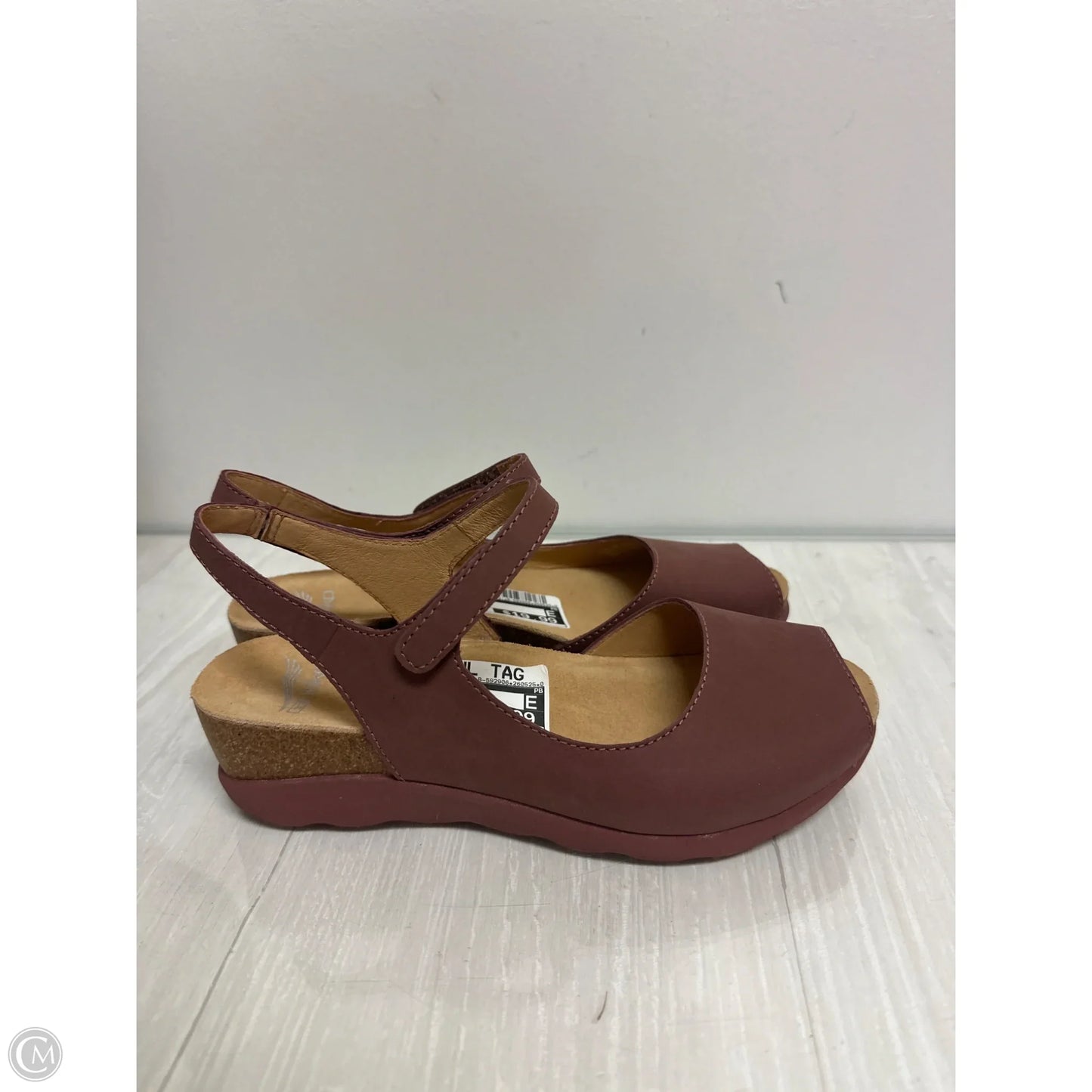 Shoes Flats By Dansko In Purple, Size: 7.5