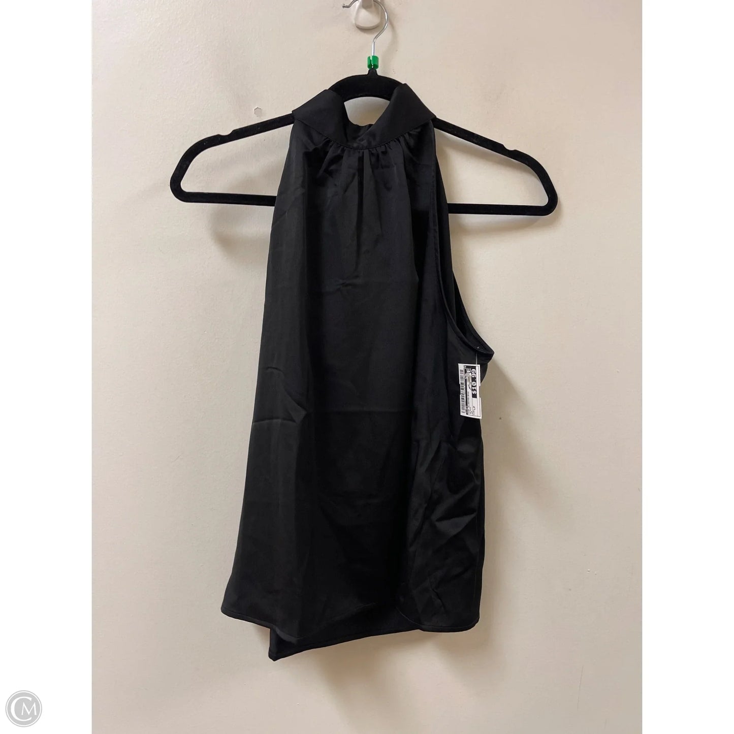 Top Sleeveless By Loft In Black, Size: Lp