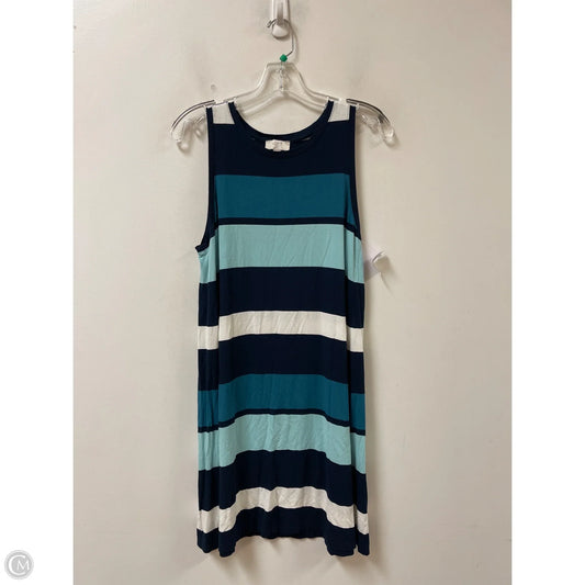 Dress Casual Short By Loft In Blue & White, Size: Lp