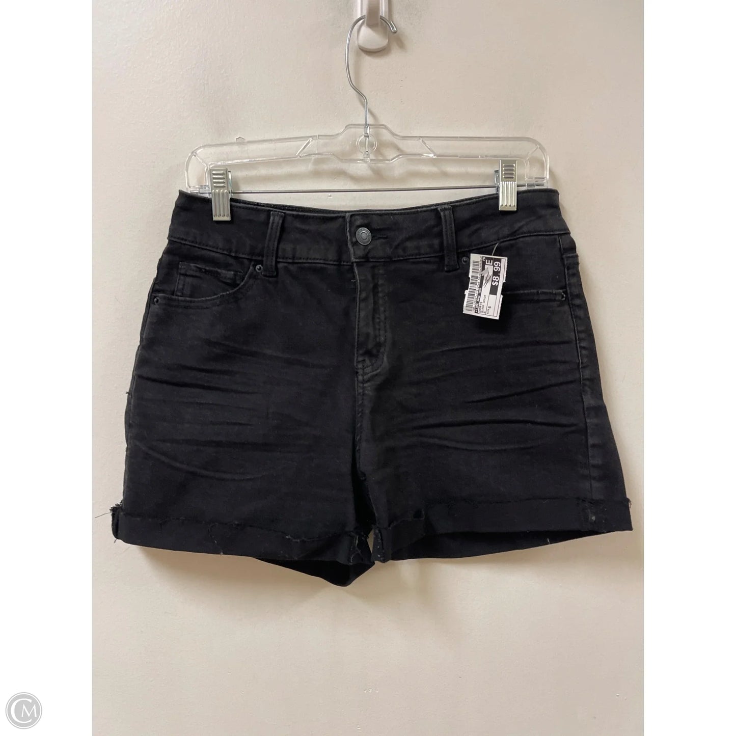Shorts By Time And Tru In Black Denim, Size: 6