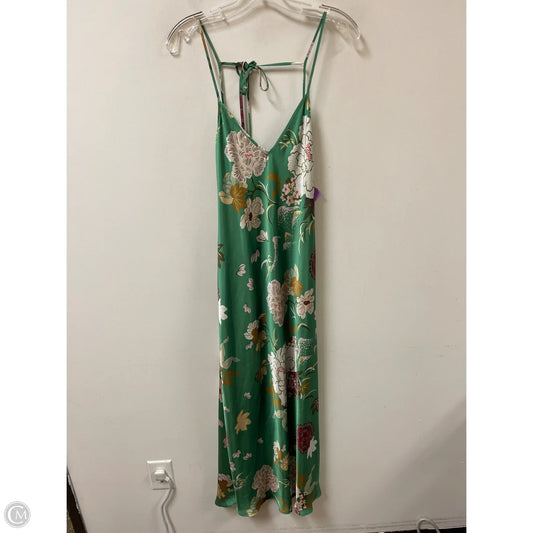 Dress Casual Maxi By Zara In Green, Size: M