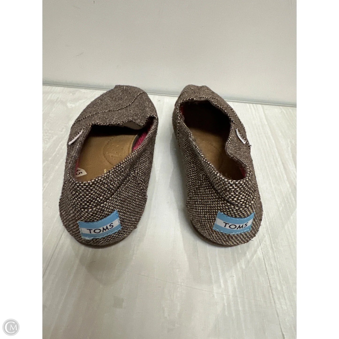 Shoes Flats By Toms In Brown, Size: 8.5