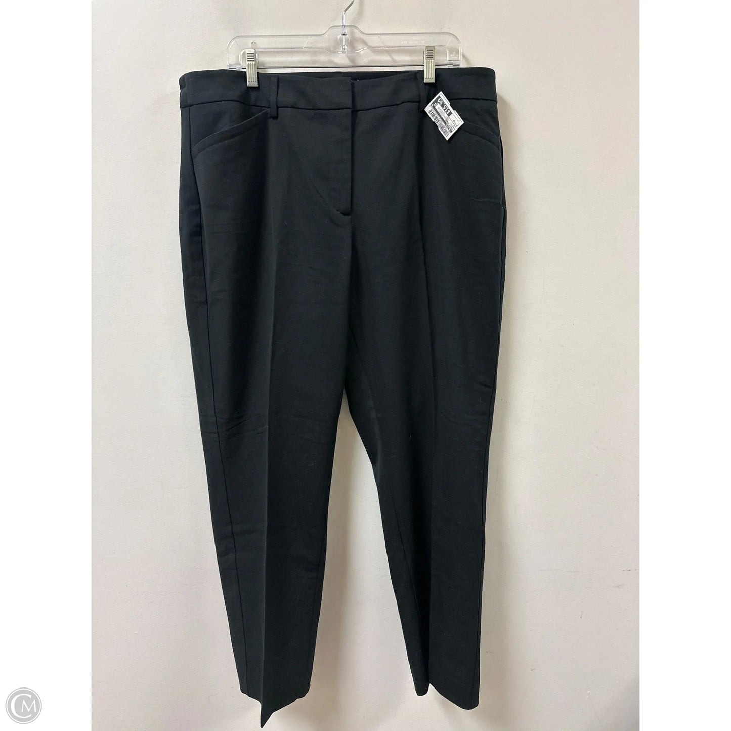 Pants Dress By Talbots In Black, Size: 18