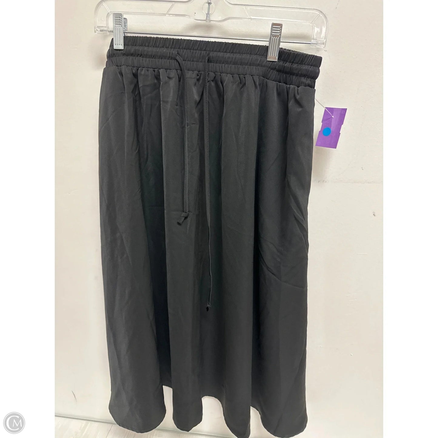 Skirt Midi By Clothes Mentor In Black, Size: 12