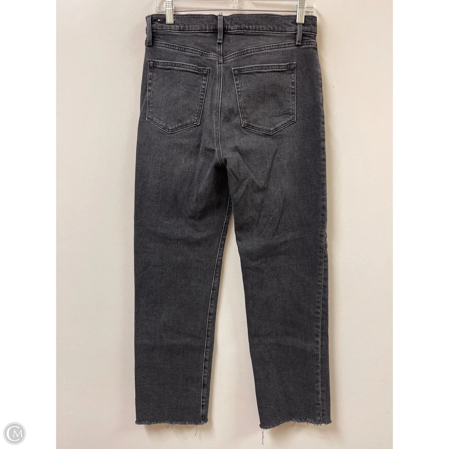 Jeans Straight By Loft In Grey Denim, Size: 6