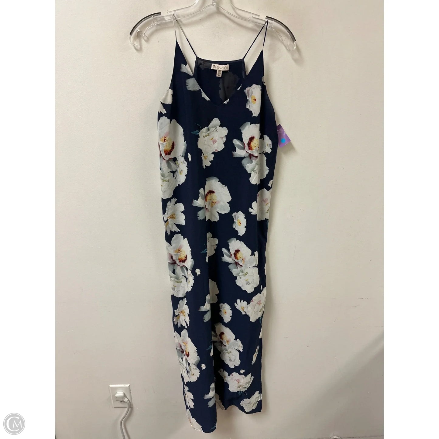 Dress Casual Maxi By Eliane Rose In Blue & White, Size: Xs