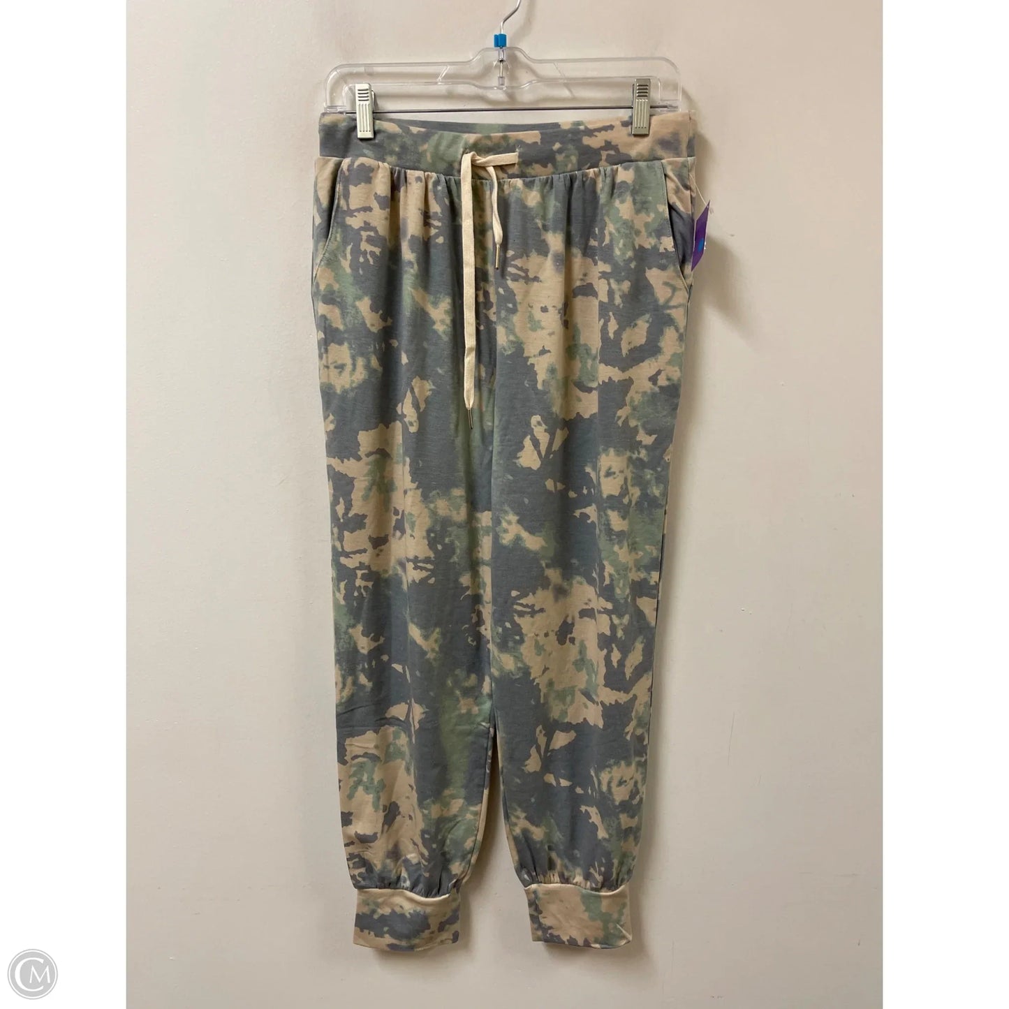Pants Lounge By Bke In Blue & Green, Size: 8