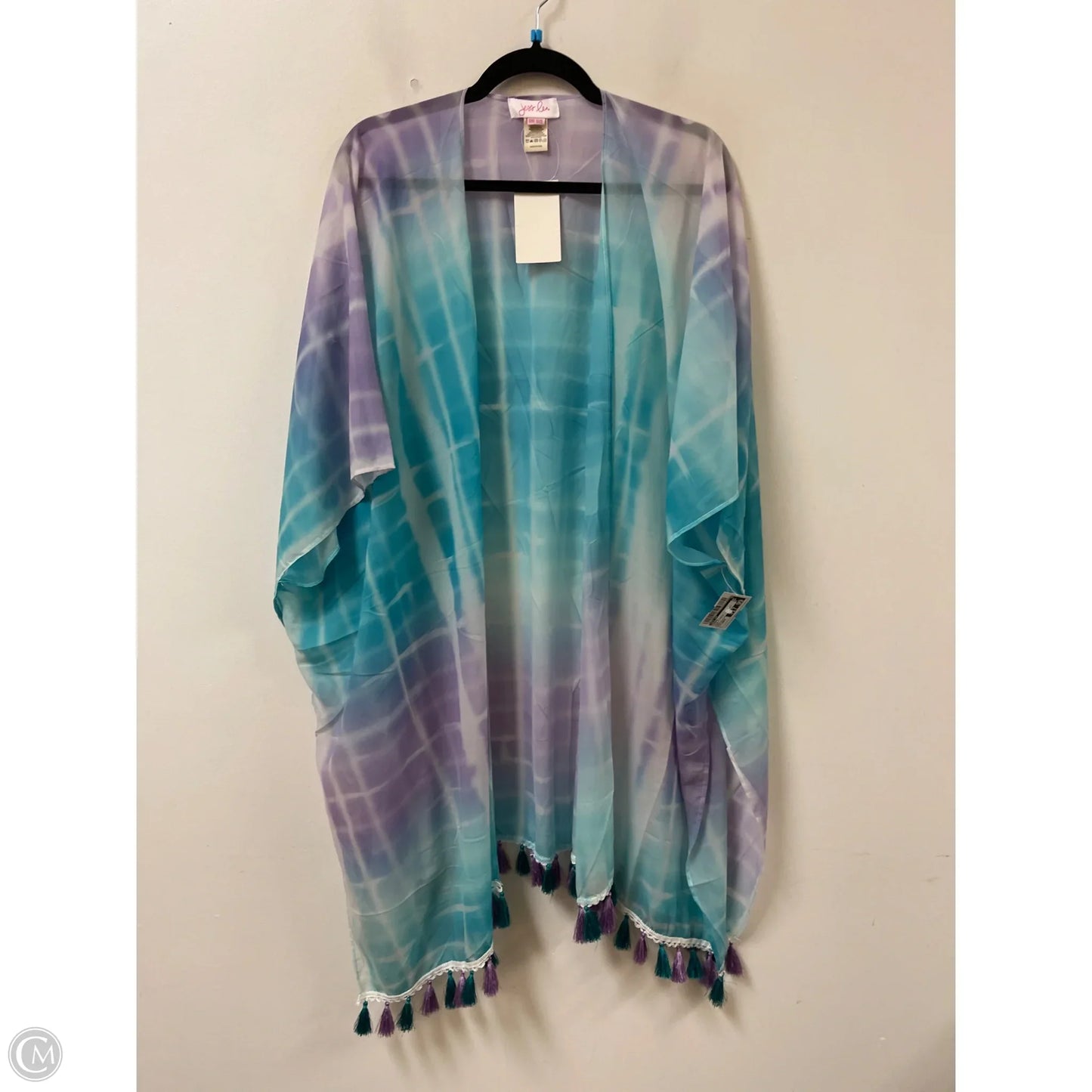 Kimono By Jess Lea In Blue & Purple, Size: Osfm