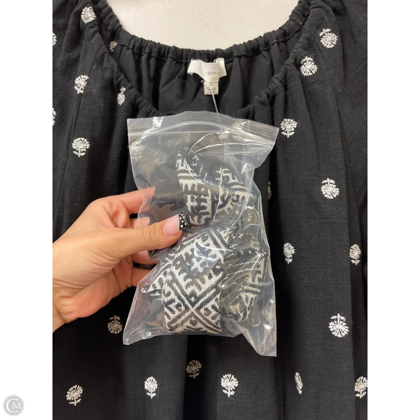 Dress Casual Short By A Loves A In Black & White, Size: L