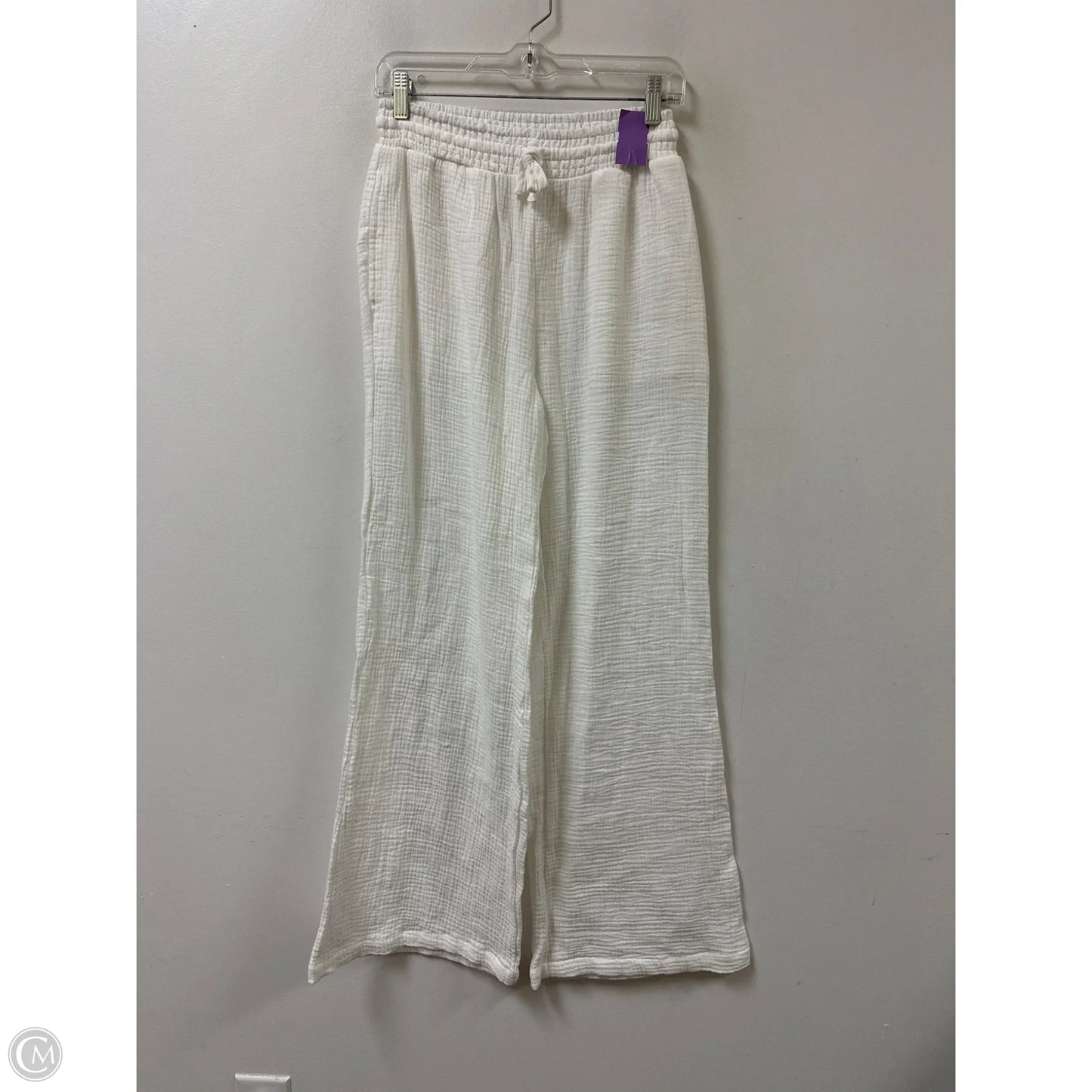 Pants Wide Leg By Ocean Drive In White, Size: 12