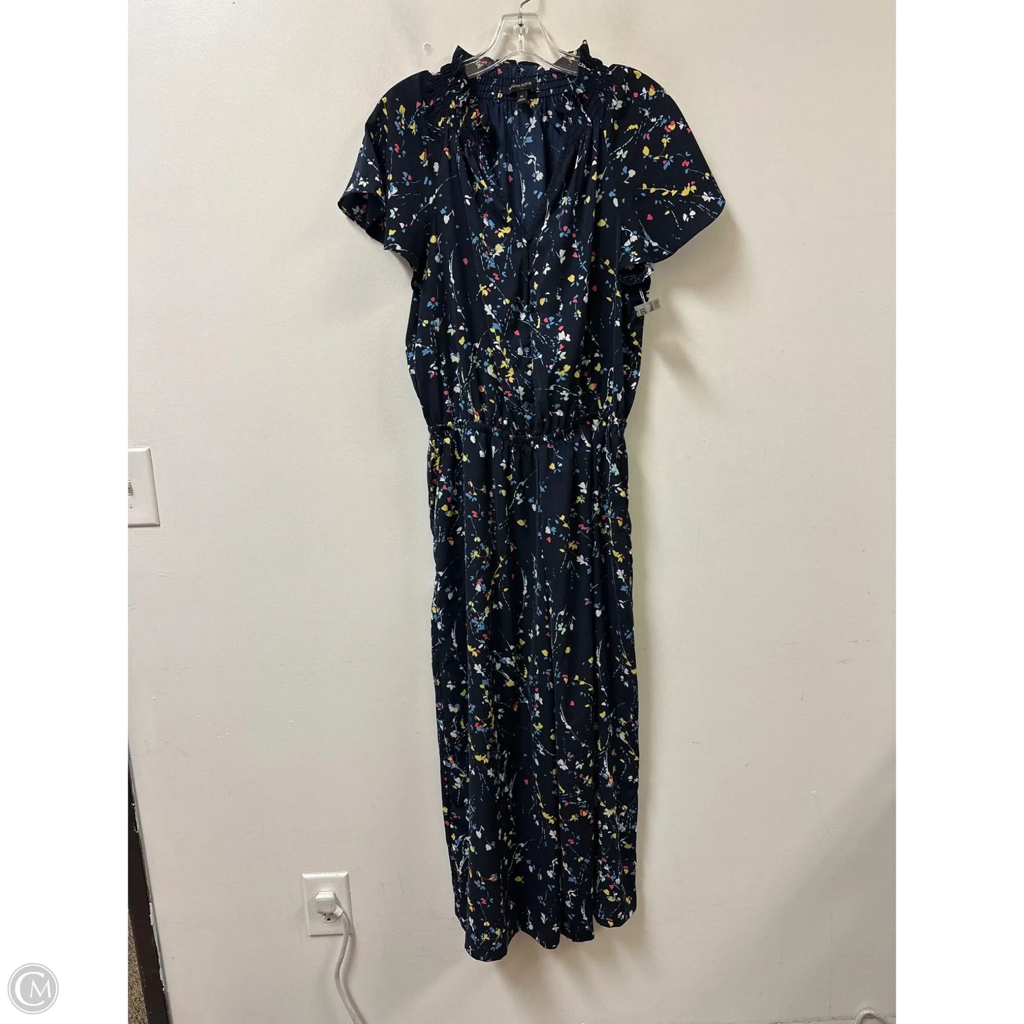 Jumpsuit By Banana Republic In Navy, Size: M
